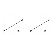 5V 3-pins verlengkabel voor computerhubsplitter, zwart