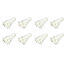 Cable ties INDUSTRIAL QUALITY Cable ties: 100x2.5mm White 50 pieces