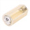 Grey white Cylinder Battery Holder Adapter for 3x1.5V AA Batteries 2