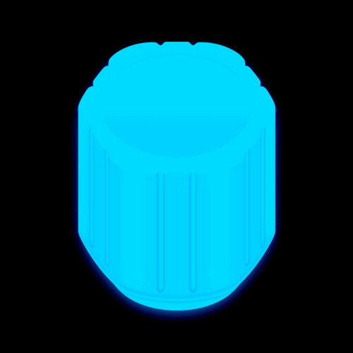 10 tapas de válvula luminosas fluorescentes para rueda de bicicleta 1