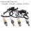 4Pcs Up+Downstream O2 Oxygen Sensor for E87 120i E90 320i 3
