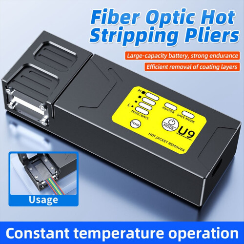 U9 Fiber Thermal Stripper Pliers Heated Optical Wire Stripping 1