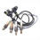 4Pcs Up+Downstream O2 Oxygen Sensor for E87 120i E90 320i 1