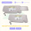 For 2009-2014 Car Sun Visor Grey 96401-1AA1B 5