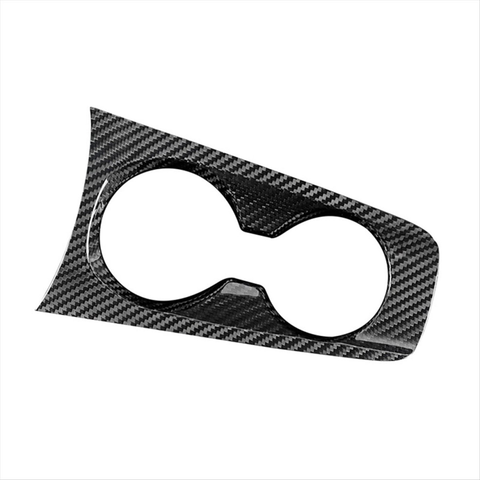 Real Carbon Fiber Car Water Cup Holder Cover For Lhd 4852331050577