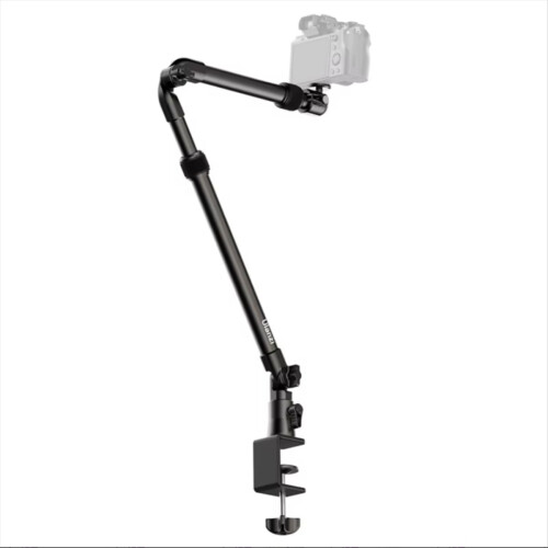 ZJ02 Camera Desk Mount Extendable 65cm Arm, 4.8cm C-Clamp 1