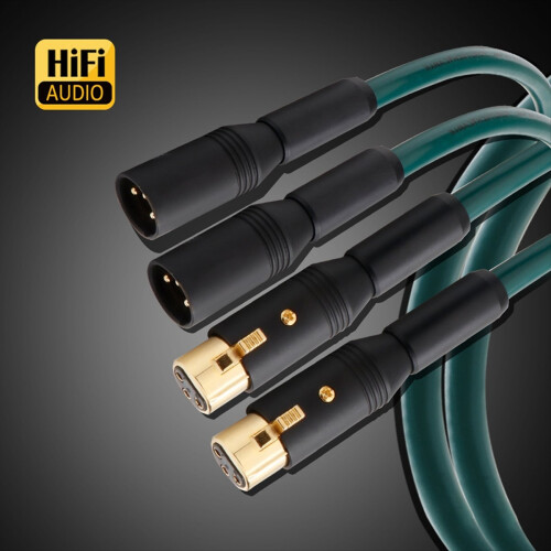 -220 Monocrystalline Copper Audiophile XLR Balanced Cable 1