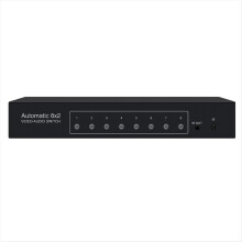 8x2 PORT AV-SCHALTER Video Audio Selector EU-STECKER