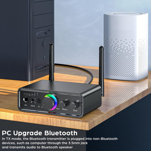Bluetooth 5.3 Transmitter Receiver 2-in-1 Wireless Audio Adapter 1