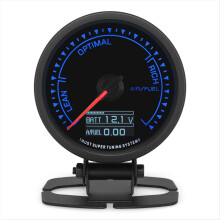 Medidor AFR de 2,5 pulgadas y 62 mm para sensor de oxígeno de banda estrecha para coche de 12 V