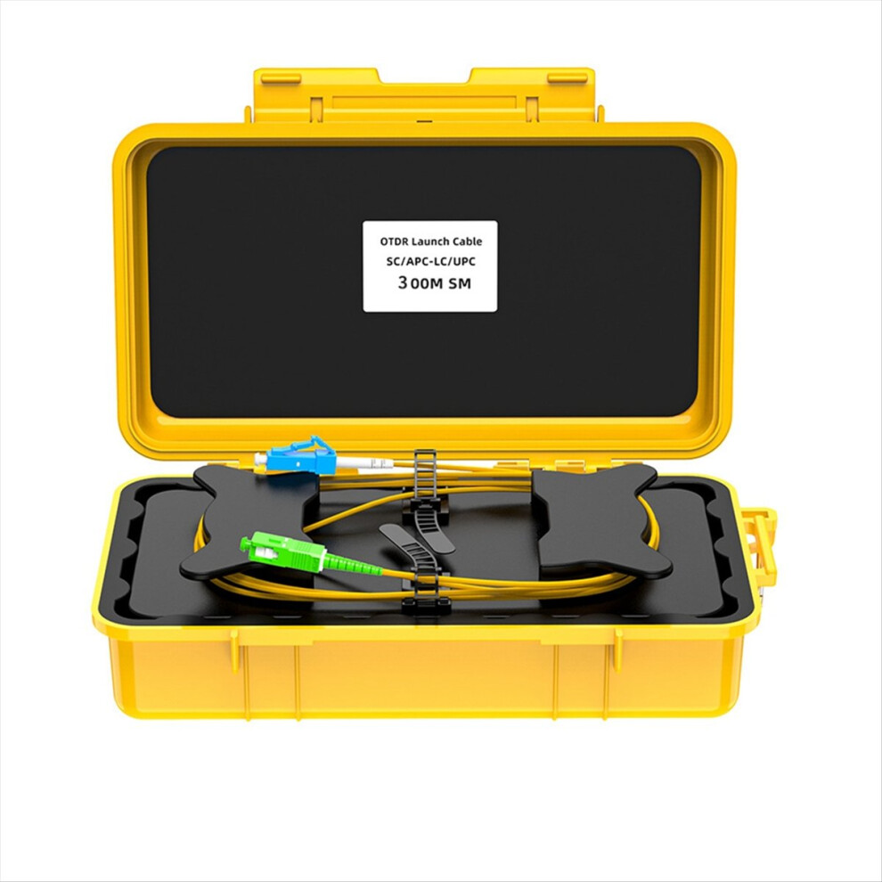 Fiber Optic Otdr Launch Cable Box 300M Fiber Optic Ring Sc/-Lc/Upc 4854155007614