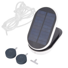 AP007 3-stufige Solar-Luftpumpe für Aquarien, 3,7V 3600mAh