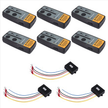 3Set 12V 24V 2.4G 50M Universal Wireless Winch Crane Remote Control