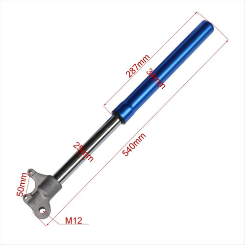 Motorcycle Front Inverted Fork Shock Absorption for China 47cc,blue 2