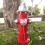 Puppy Pee Training Statue, Outdoor Fire Hydrant Statue 3
