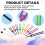 Stimmgabel-Set, 9-teiliges Farbstimmgabel-Set 4