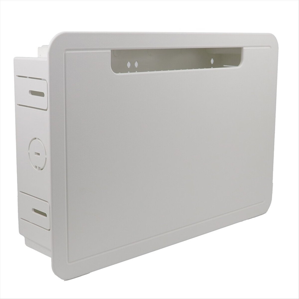 9 Inch In-Wall Tv Media Box -Recessed Tv Outlet & Network Enclosure 4854155003104