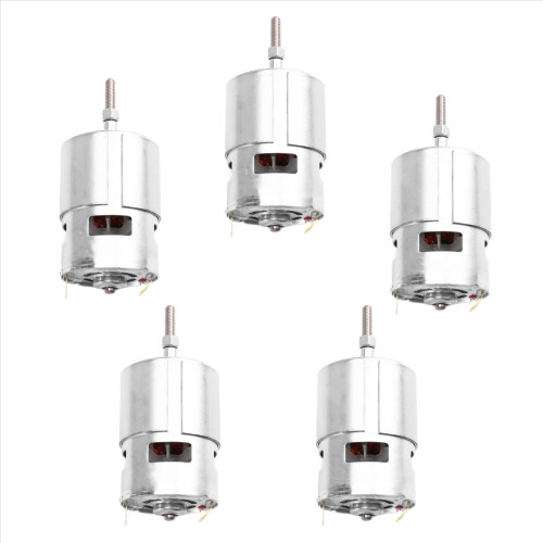 5 τεμάχια κινητήρας 755 DC για ψαλίδι ζιζανίων 21V κινητήρας κοπής χόρτου