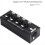 Διανομέας ήχου 6.5TS Balanced XLR 1 σε 4 εξόδους 5