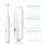 Electric Flosser 50 Replacement Heads - Vibration Flosser, White 1