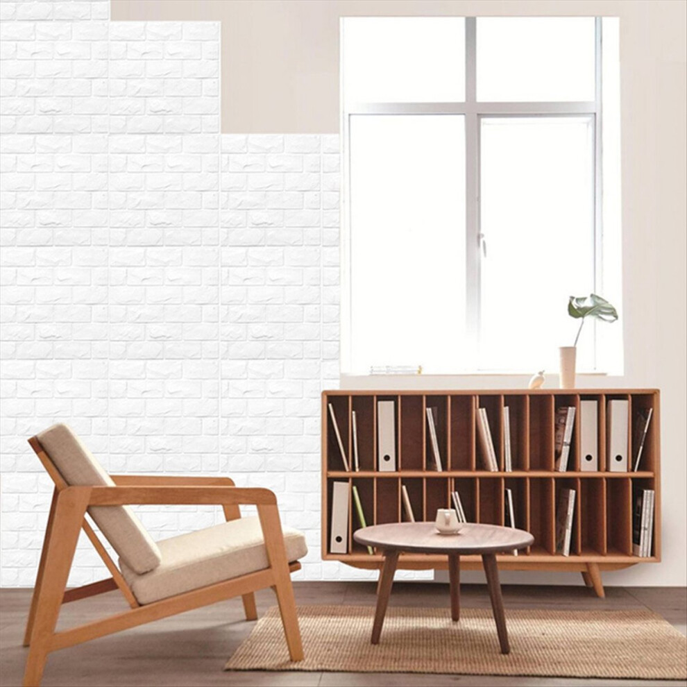 3D Wall Panels Peel And Stick Foam Brick Wallpaper Self Adhesive 4852331032429
