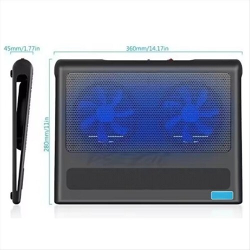 Laptop Cooler Base Metal Mesh Gaming Laptop Stand 2