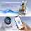 Wireless Induction Speaker,Cell Phone Stand with Bluetooth Speaker A 4