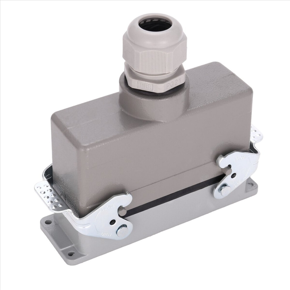 Photos - Other Electrical Equipment Markenlos Rectangular H24B-He-024-1 Duty Connectors Power 24 Pin,139x43x72Mm 