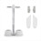 For 3 Charger Dock RGB Lights Storage Stand 1
