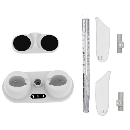 For 3 Charger Dock RGB Lights Storage Stand 2