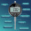 Digital Dial indicator DTI 0.01mm/.0005" ~ 0-25.4mm/1" Clock Gauge 7