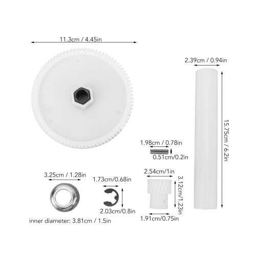 Perfect Replacement Drive Gear Kit for Jam-Free Trash Compactor Operation 1