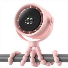 Kinderwagenventilator, oplaadbare, draagbare ventilator met clip