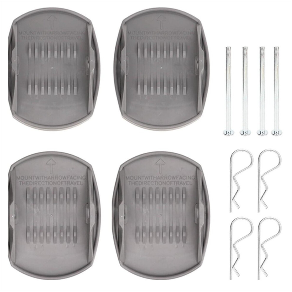 Caravan Jack Pads Leveller Wheel Foot Leg Support Jacking Lift Pad 4853158850180