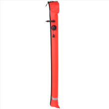 1M Scuba Diving Opblaasbare Drijver Signaalbuis Worst, Rood