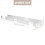 Pizzascheprek RVS Wandgemonteerde pizzaschephouder 7