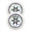 2 Pcs 110mm Scooter Wheels Pu Wheels Thick Stunt with Bearings(White) 3