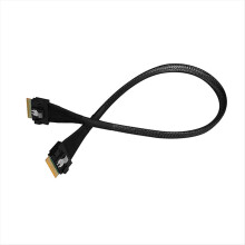 Cabo de dados PCIE4.0x8 SFF8654 para SFF8654 macho para macho A