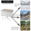 Camping Box Folding Stand Camping Table Shelf Cooler Stand, A 4