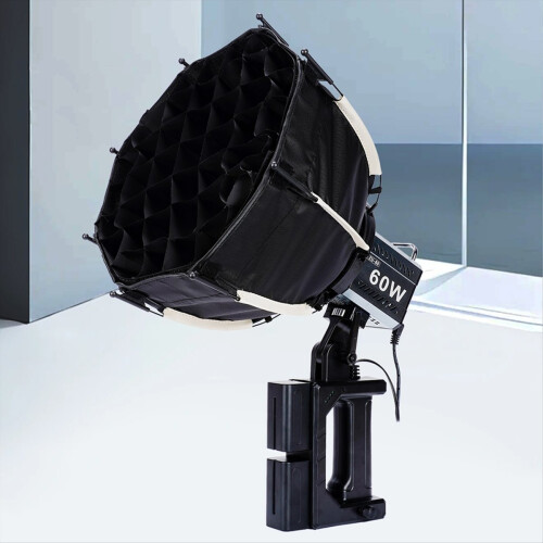 Mini Bowens Mount Quick Release Honeycomb Grid Softbox