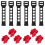6Pcs/Set Car Bicycle Stand SUV Vehicle Trunk Rack with Racks,Model B 4