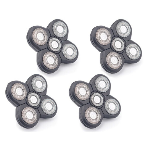 4PCS Replacement Shaver Head Electric Shaver 5 Cutter Floating Head