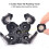 4PCS Replacement Shaver Head Electric Shaver 5 Cutter Floating Head 4