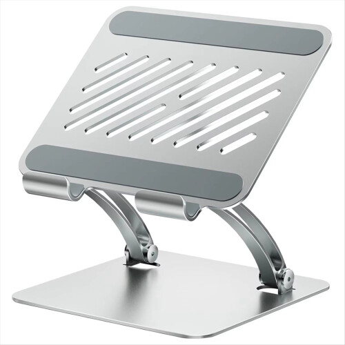 Foldable Tablet Holder Stand Dual Rod Adjustable Desktop Stand