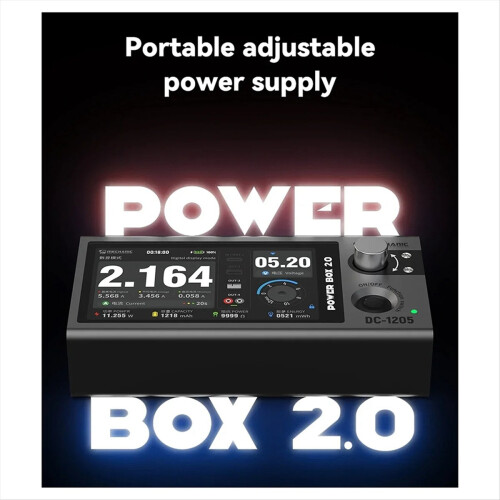 POWER BOX 2.0 Portable Adjustable Power Supply Digital 1