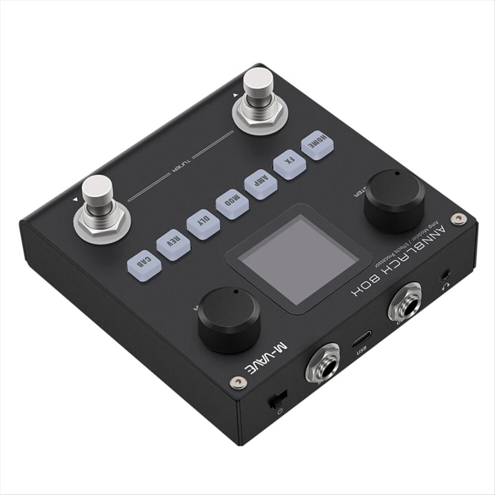 Annblackbox Multi-Effects Pedal - Guitar Amp Simulator