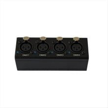 Controlador de Iluminação Ethernet ArtNet MINI DMX512 Preto