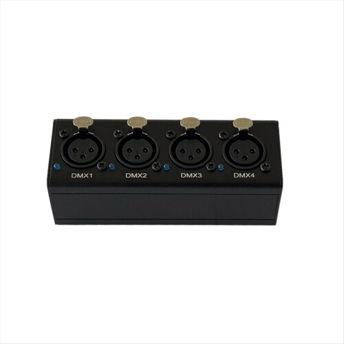 Controlador de Iluminação Ethernet ArtNet MINI DMX512 Preto