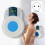 Back Scrubber for Shower,Wall-Mounted Electric Back Scrubber,EU Plug 2