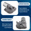 Front Windshield Wiper Motor for 3.0L 3.6L 4.2L V6 V8 7